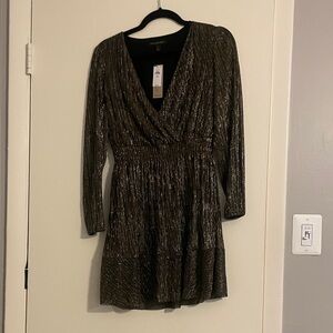 Banana Republic Shimmering Black Dress